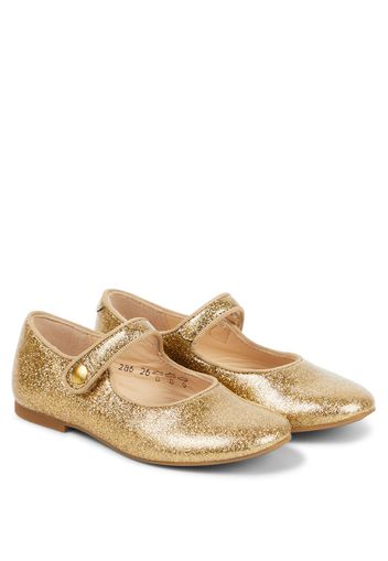 Mary-Jane-Ballerinas Daisy Baby mit Glitter