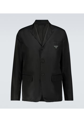 Einreihiger Blazer aus Nylon