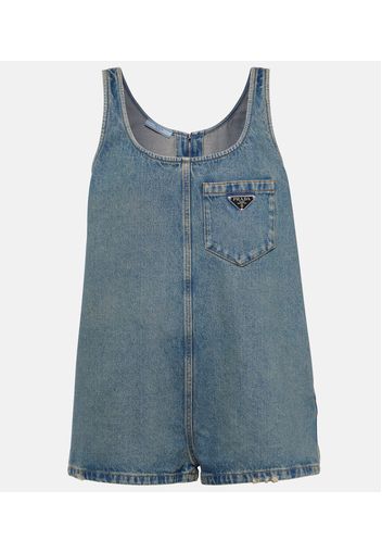 Playsuit aus Denim