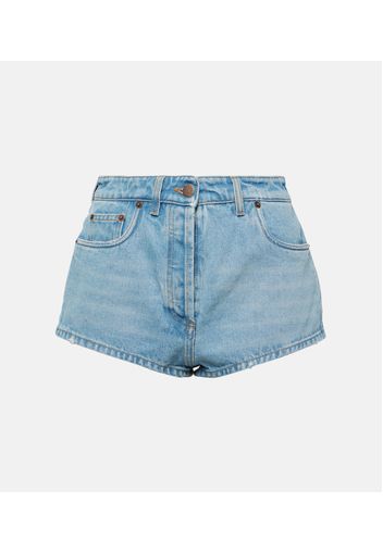 High-Rise Jeansshorts