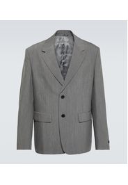 Blazer aus Wolle und Mohair