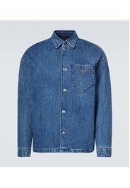 Hemdjacke aus Denim