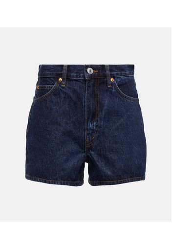 High-Rise Jeansshorts The Midi