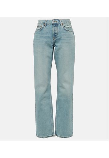 High-Rise Straight Jeans Easy