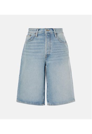 Bermuda-Shorts Skater aus Denim