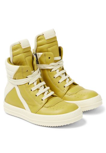 High-Top Sneakers Geobasket aus Leder