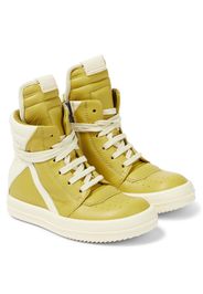 High-Top Sneakers Geobasket aus Leder