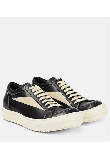 Sneakers Vintage aus Leder