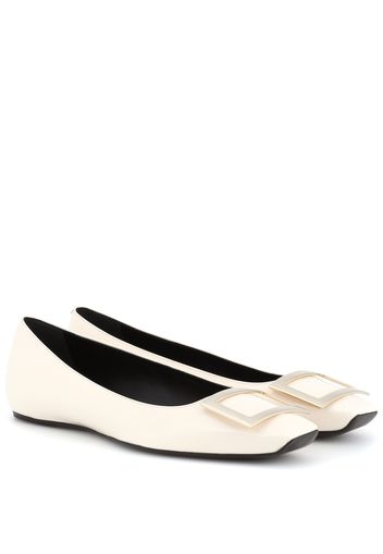 Ballerinas Trompette aus Lackleder