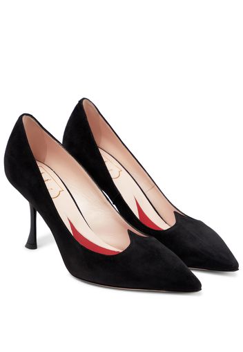 Pumps I Love Vivier aus Veloursleder