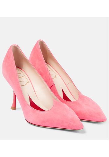 Pumps I Love Vivier aus Veloursleder