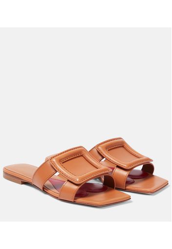 Sandalen Buckle aus Leder