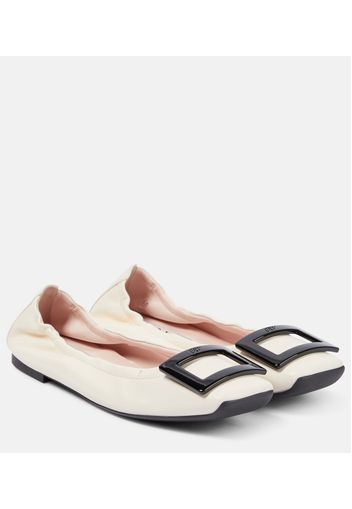 Ballerinas Viv' Pockette aus Leder