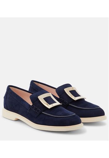 Loafers aus Veloursleder