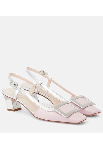 Slingback-Pumps Belle Vivier aus Lackleder