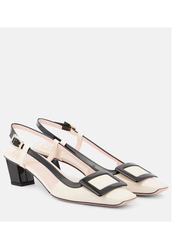 Slingback-Pumps Belle Vivier aus Lackleder