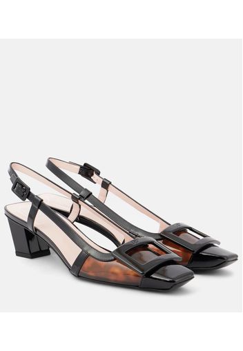 Slingback-Pumps Belle Vivier 45 aus Lackleder