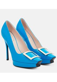 Pumps Trompette aus Lackleder