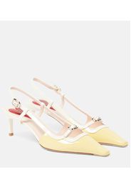 Slingback-Pumps Viv’ Canard aus Leder