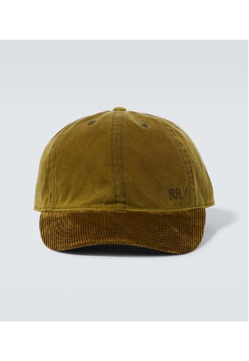 Baseballcap aus Baumwolle und Cord