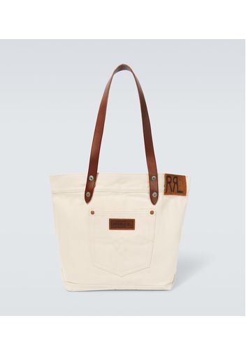 Tote Olsen mit Leder