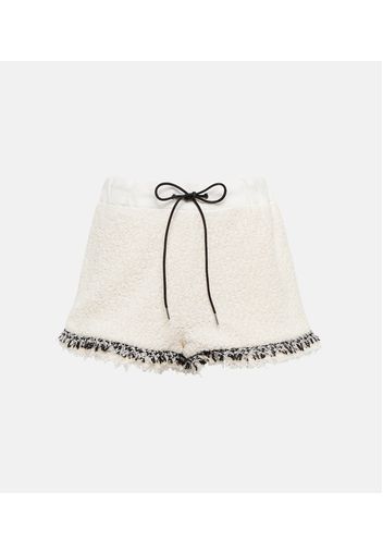 Shorts aus Tweed