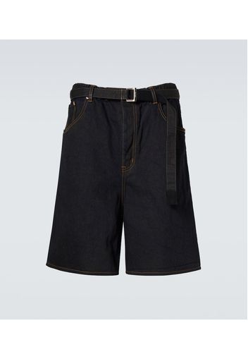 Bermuda-Shorts aus Denim