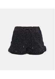 Shorts aus Tweed