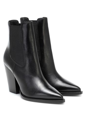 Ankle Boots aus Leder