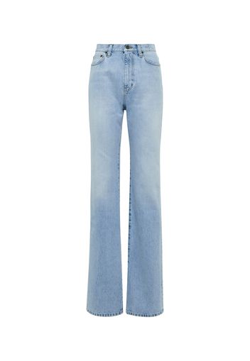 High-Rise Straight Jeans