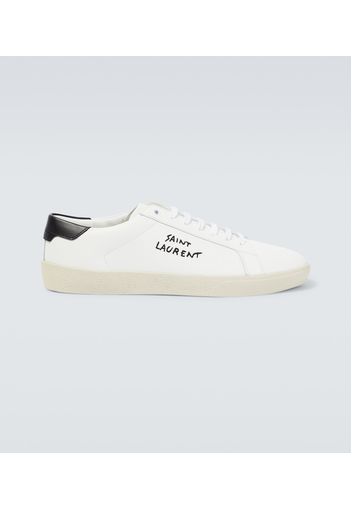 Sneakers aus Leder