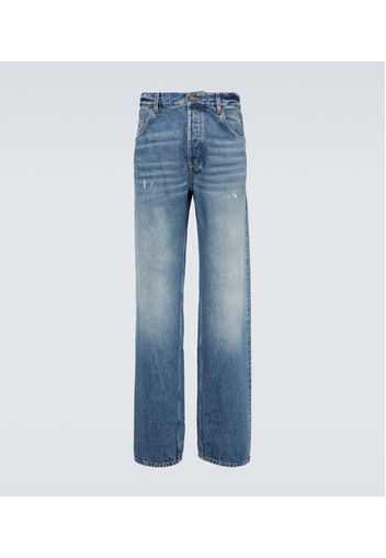 Low-Rise Wide-Leg Jeans