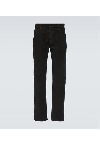 Low-Rise Straight Jeans