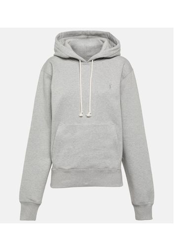 Hoodie aus Baumwoll-Fleece