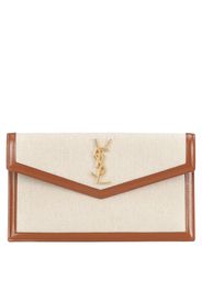 Clutch Uptown mit Leder