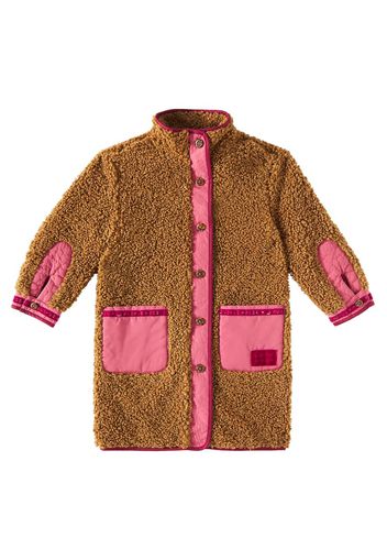 Jacke aus Teddyfleece