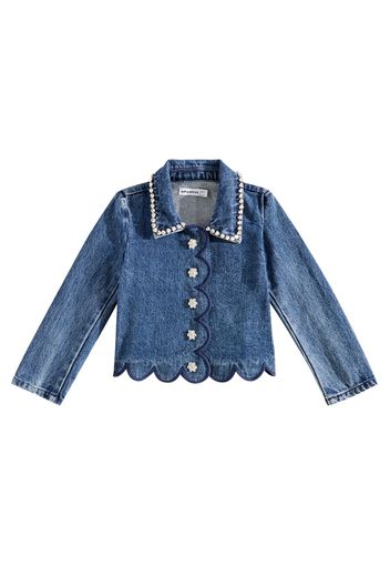 Verzierte Jacke aus Denim