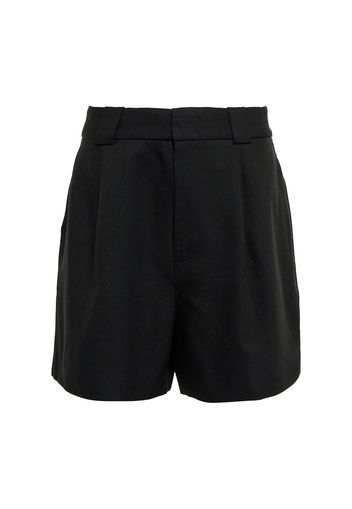 Shorts aus einem Leinengemisch