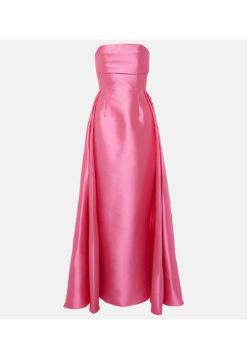 Robe aus Satin