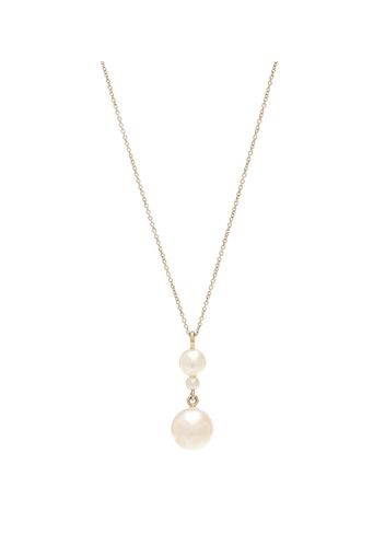 Exklusiv bei Mytheresa – Halskette Perla Simple aus 14kt Gelbgold mit Perlen