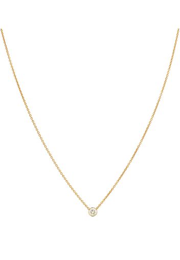 Halskette Diamant Simple aus 18kt Gelbgold mit Diamant