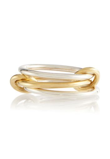 Ring Solarium 18kt Gelbgold und Sterling Silber