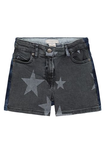 Bedruckte Jeansshorts