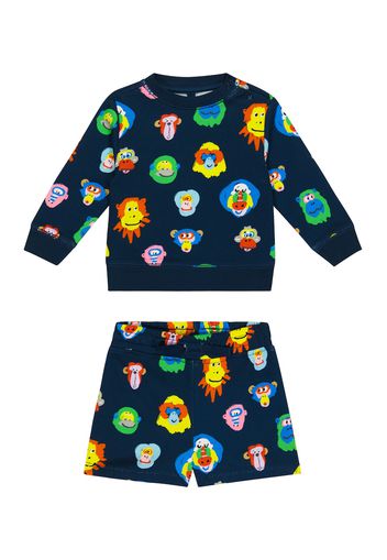 Baby Set aus Sweatshirt und Shorts