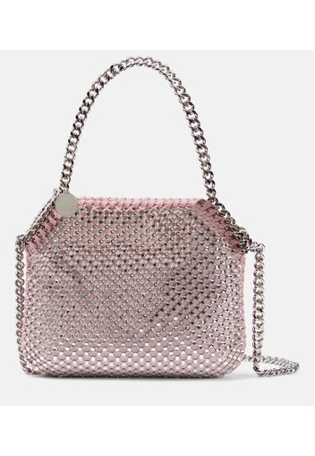 Verzierte Schultertasche Falabella Mini