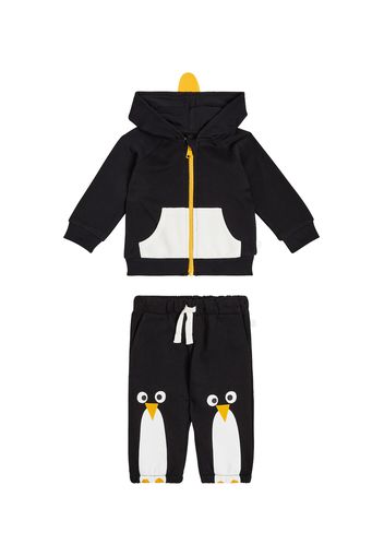 Baby Set aus Kapuzenjacke und Jogginghose