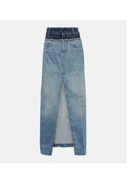 Maxirock aus Denim