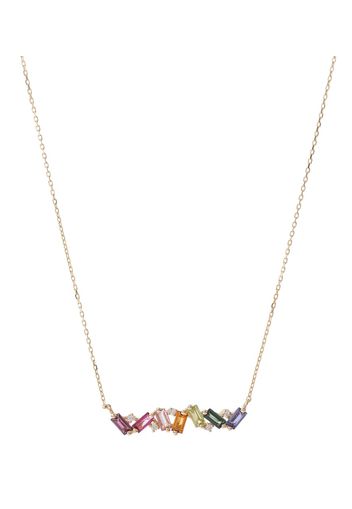 Halskette Frenesia Rainbow aus 18kt Gelbgold