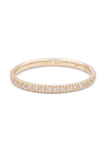 Ring Eternity aus 14kt Gelbgold mit Diamanten