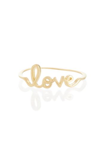 Ring Love aus 14kt Gelbgold